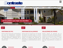 Tablet Screenshot of contrastearquitectonico.com